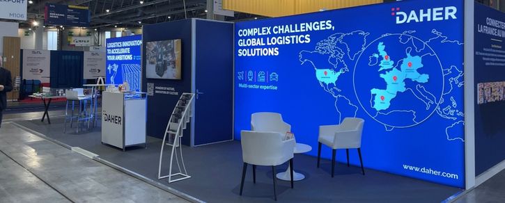 Le stand Daher au salon SITL 2026