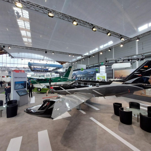 Daher celebrates 30 years of participation at AERO Friedrichshafen with the company’s display of its TBM 960 and Kodiak 100